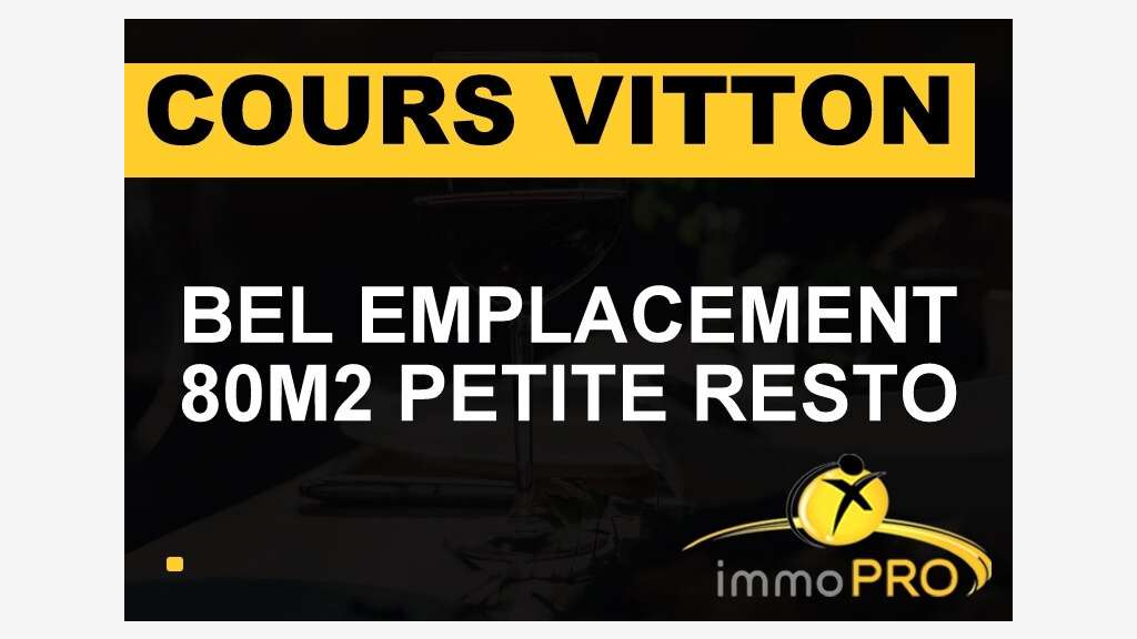 A vendre joli local de 80m² à Lyon cours Vitton