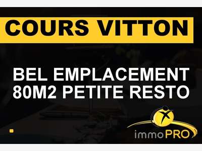 A vendre joli local de 80m² à Lyon cours Vitton