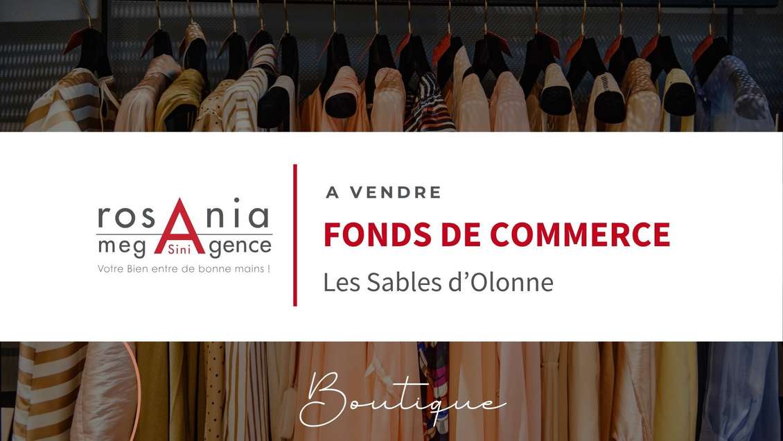 Cession bail 60m² au centre des Sables d’Olonne