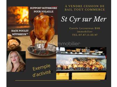 Cession droit au bail Locaux commerciaux - Boutiques à Saint-Cyr-sur-Mer