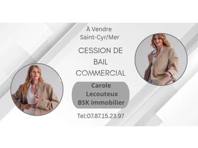 Cession droit au bail Locaux commerciaux - Boutiques à Saint-Cyr-sur-Mer