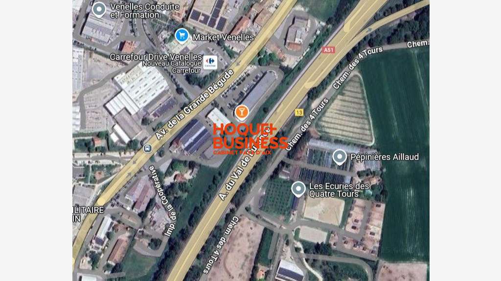 Vente droit au bail de 111m² en RDC à Venelles
