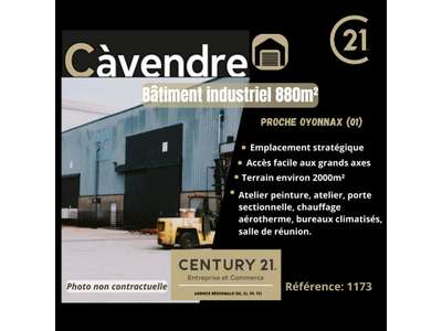 Vente Locaux d'activités - Entrepôts à Oyonnax