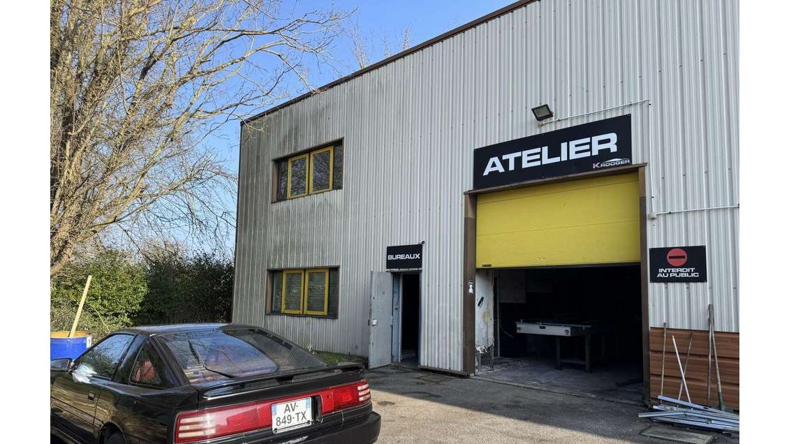 Vente entrepôt 200m² ZAC des Bordes Rouges