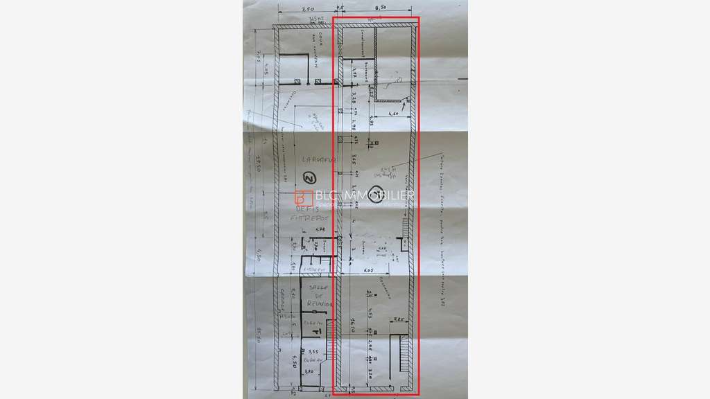 Vente entrepôt 480m² à Marseille 13003
