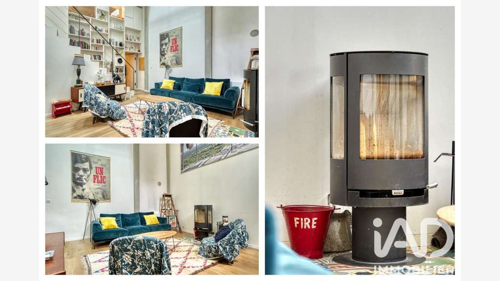 Vente loft d'architecture de 119m² à Clichy
