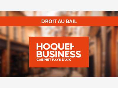 Droit au bail local 70m² empl premium à Venelles