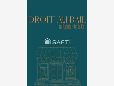Vente droit au bail de 37m² à la Rochelle centre