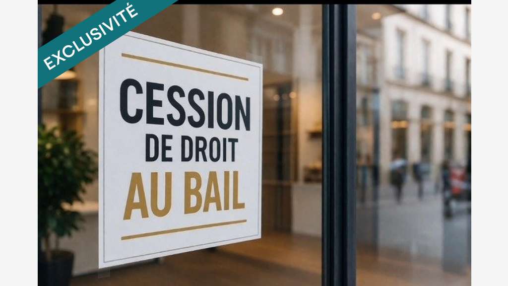Cède droit au bail local commercial 76m² Levallois