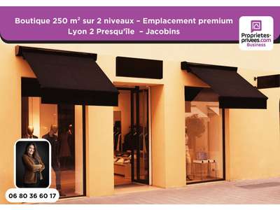 Vente Locaux commerciaux - Boutiques à Lyon 2e