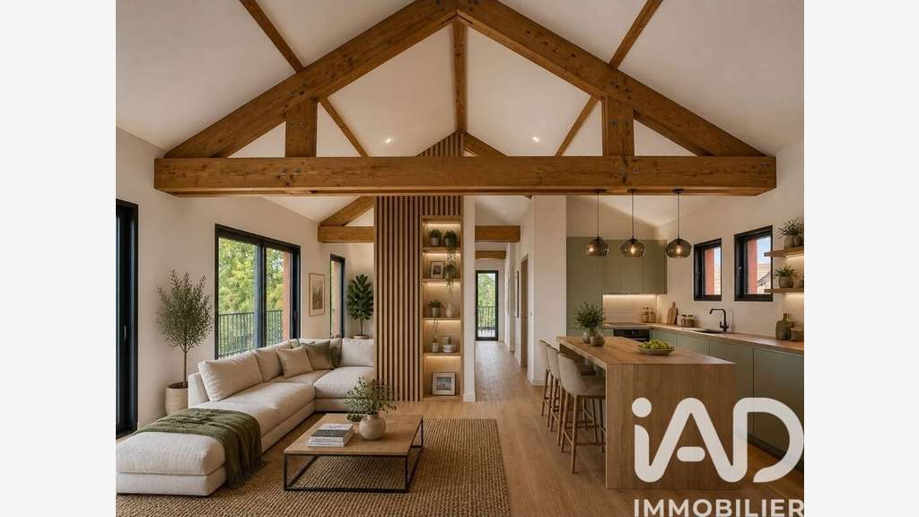 Vente loft 89m² avec terrasse calme absolu Marnaz
