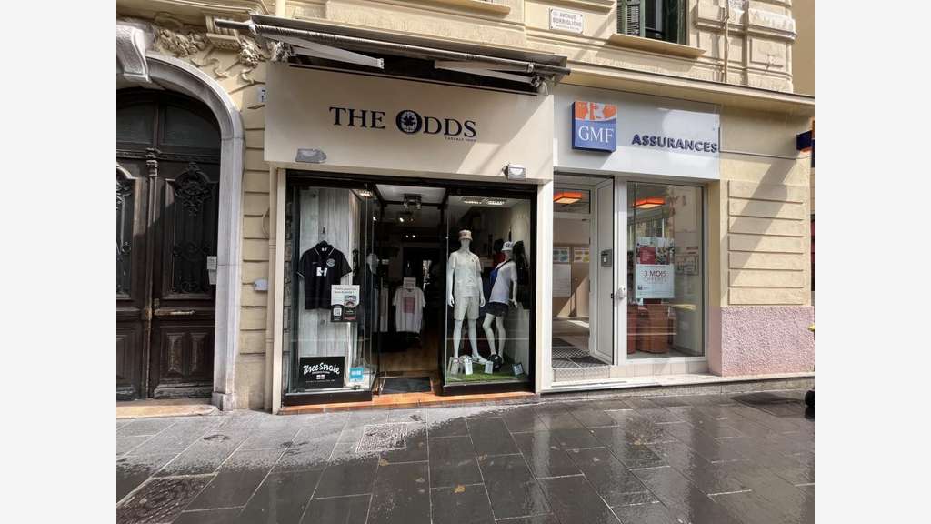 Droit au bail boutique 22m² av Borriglione à Nice