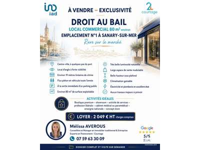 Vente Locaux commerciaux - Boutiques à Sanary-sur-Mer