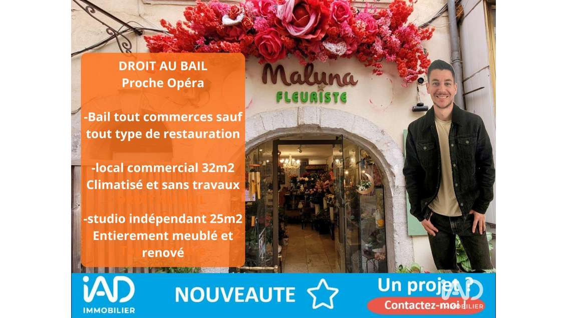 Droit au bail + studio empl N°1 à Toulon