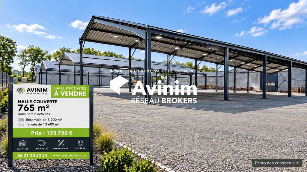 Vente Halles couvertes de 765m² La Flèche