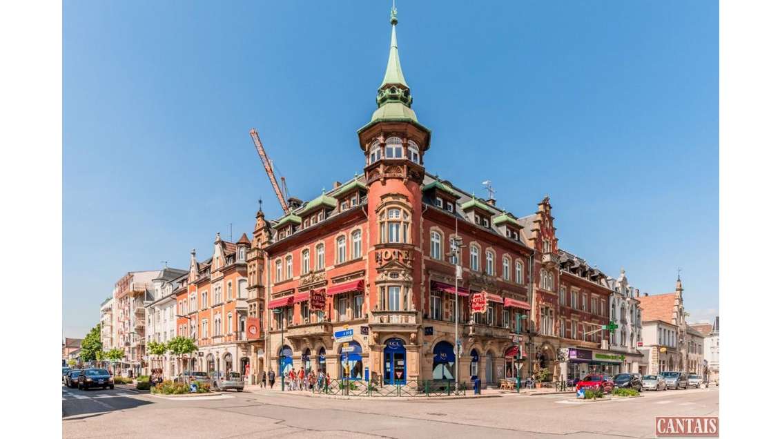 Vente ensemble immobilier sur axe Colmar Bale