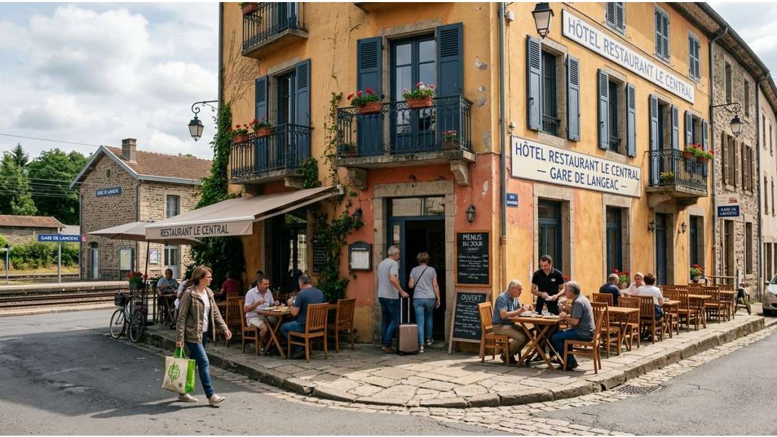 Vente murs hôtel bar restaurant 550m² à Langeac