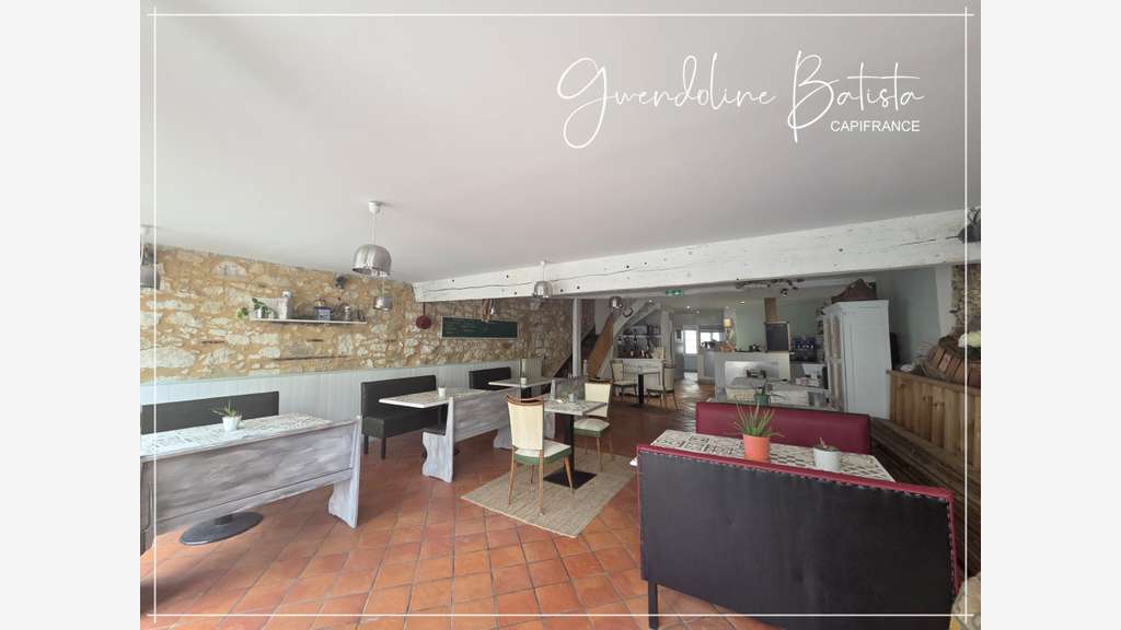 Immeuble de caractère 190m² avec local commercial 