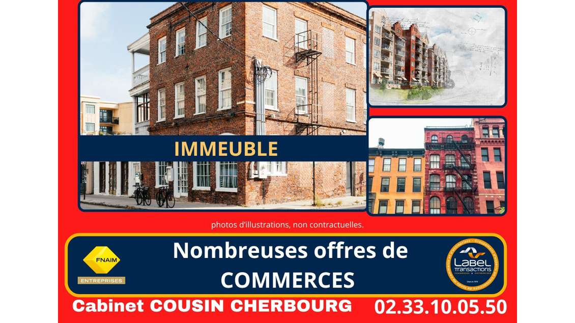 Vente immeuble de rapport à Cherbourg centre