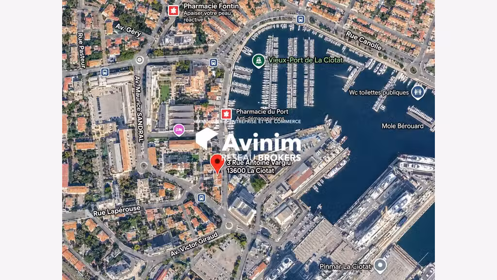 Vente ensemble immobilier 90m² à la Ciotat centre
