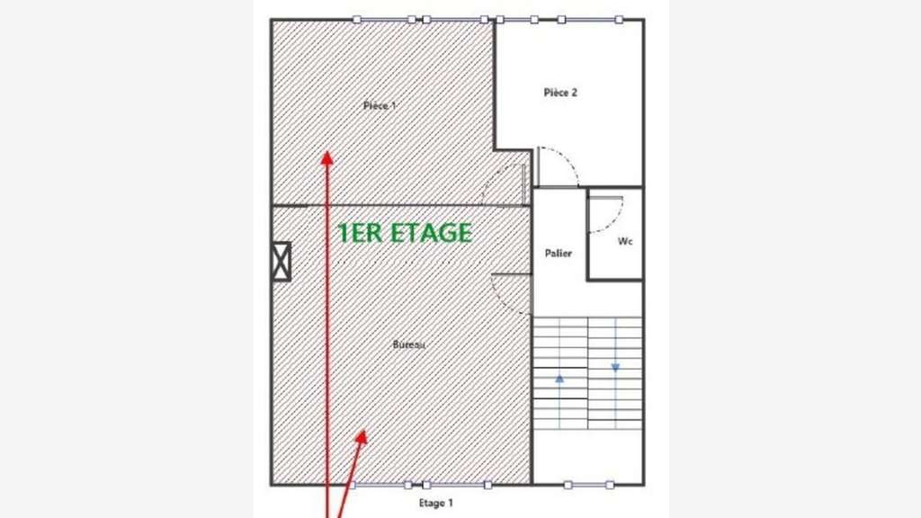 Vente immeuble hypercentre zone piétonne Lisieux