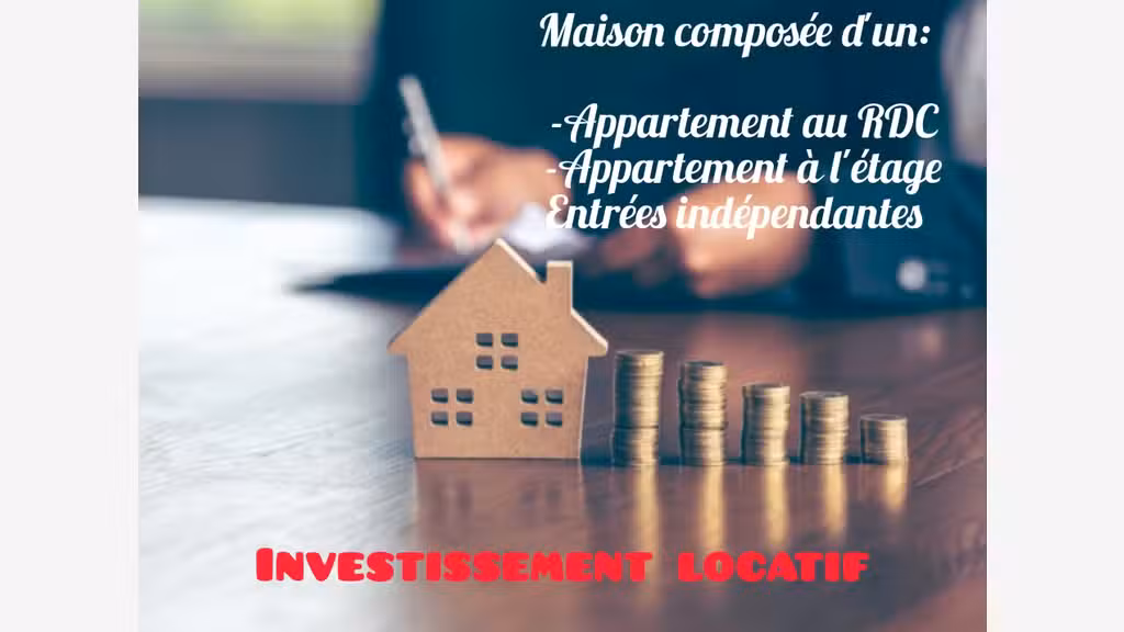 2 appartements à louer avec 2 entrées i