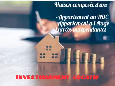 2 appartements à louer avec 2 entrées i