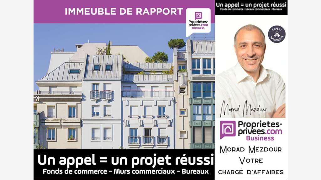 Immeuble Roubaix- Taux Rendement locatif 14% -