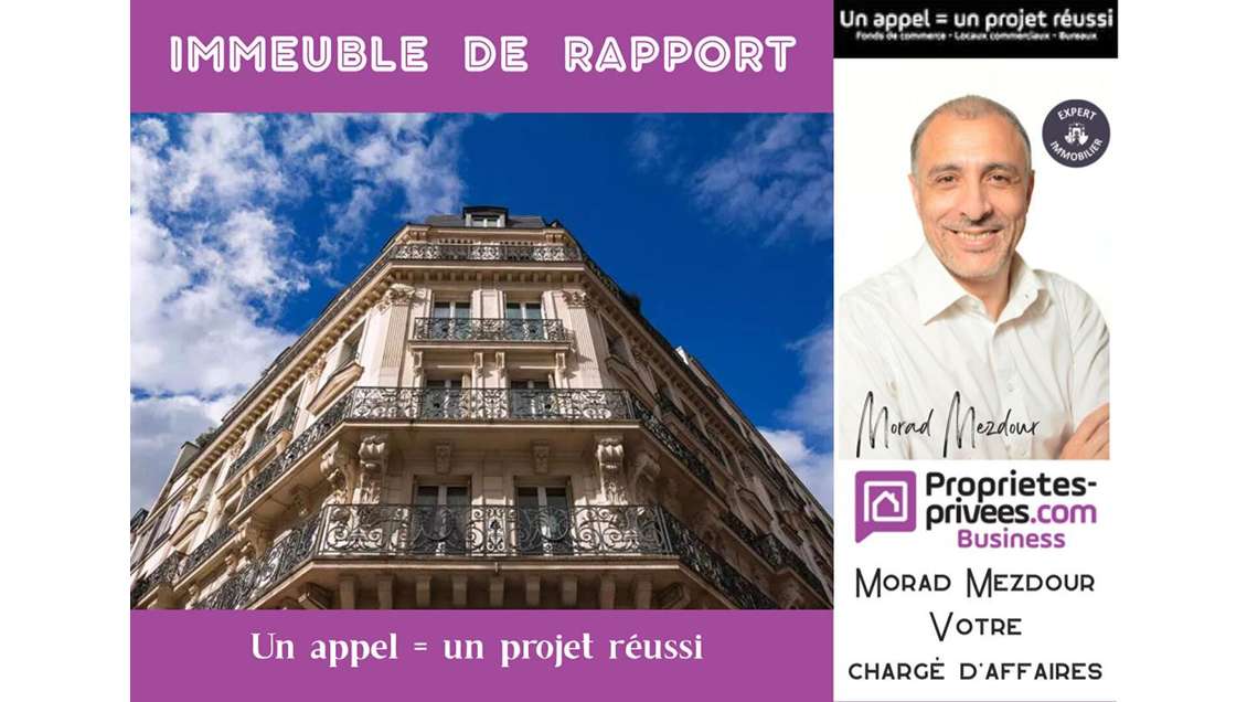 Immeuble Roubaix- Taux Rendement locatif 14% -