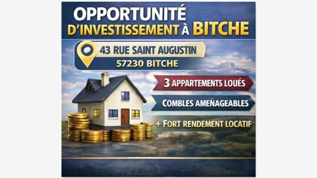 Immeuble à vendre BITCHE (57)