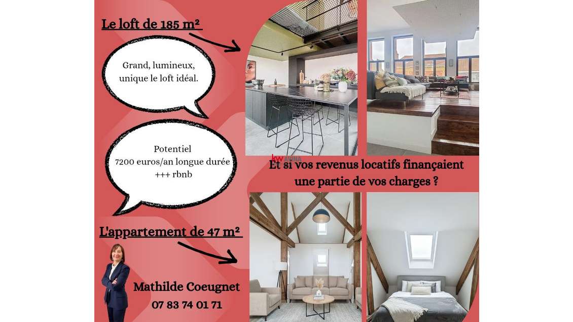 Exclusivité : IMMEUBLE Loft d’Exception & Ap