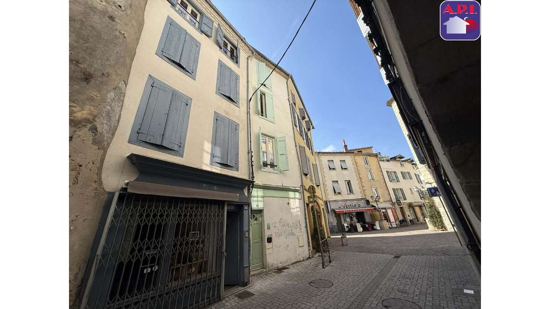 Vente immeuble de rapport en centre-ville de Foix