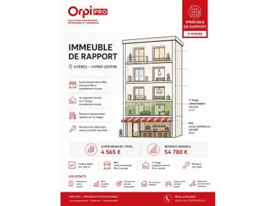 Vente Immeubles commerciaux / Mixtes à Hyères