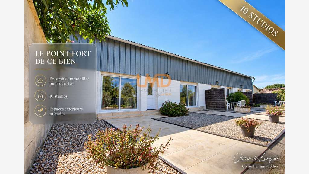 Vente Immeuble de rapport 10 logements Jonzac