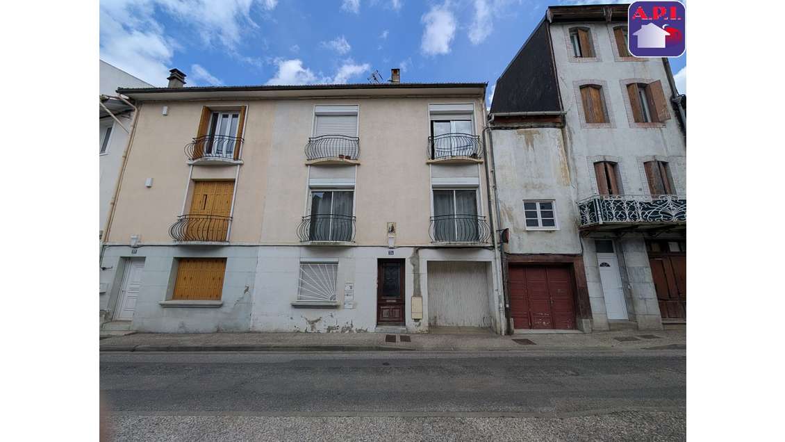 IMMEUBLE DE RAPPORT AVEC TERRASSE ET JARDIN EN PLE