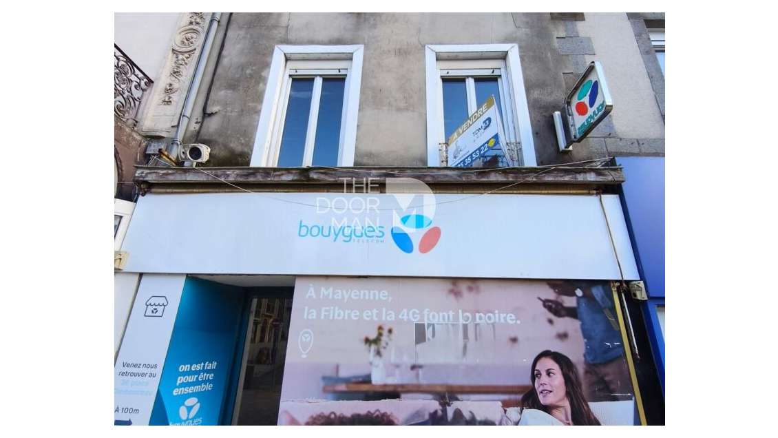 Vente immeuble en centre ville de Mayenne