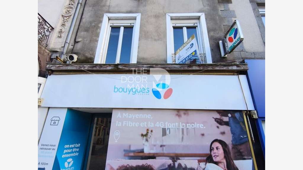 Vente immeuble en centre ville de Mayenne