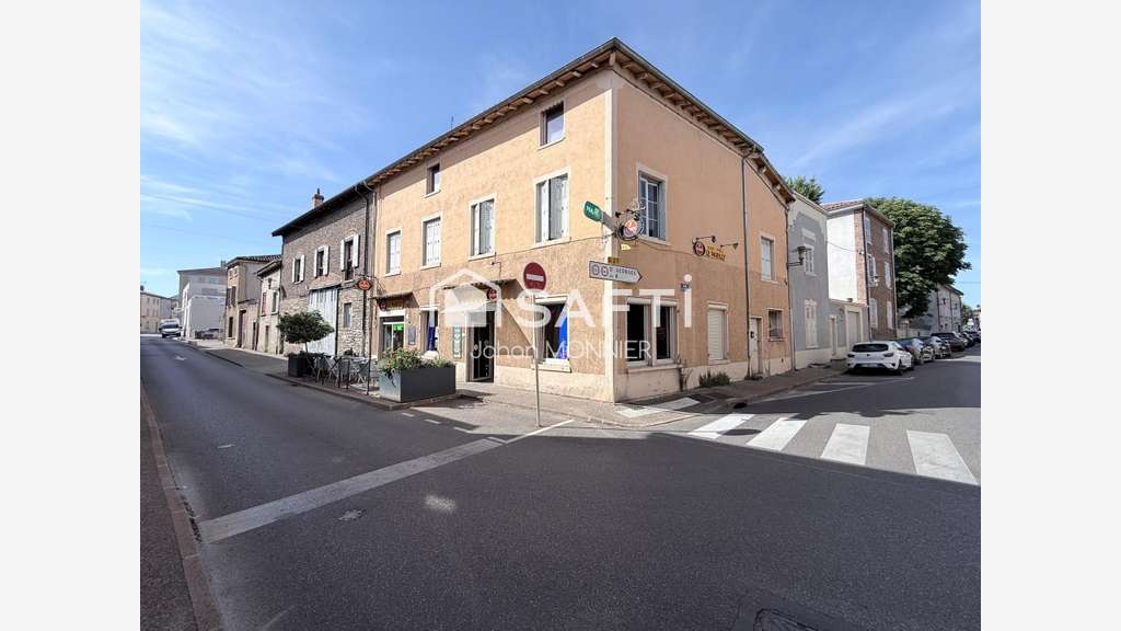 Immeuble complet + fonds de commerce