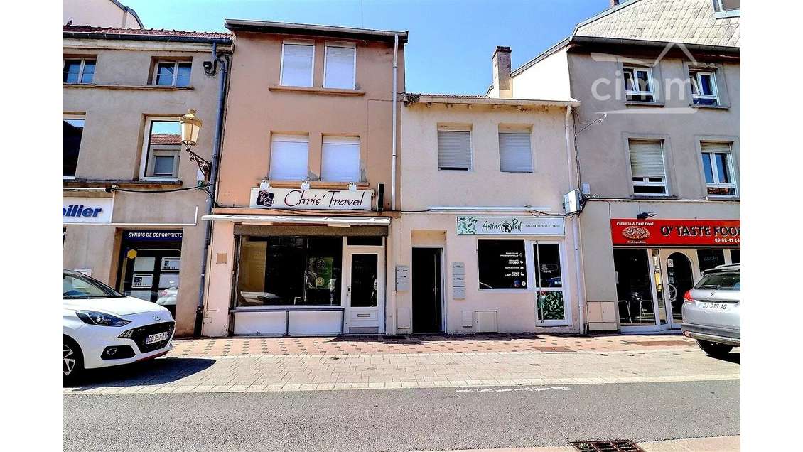 Vente 2 immeubles + parking extérieur à St Avold