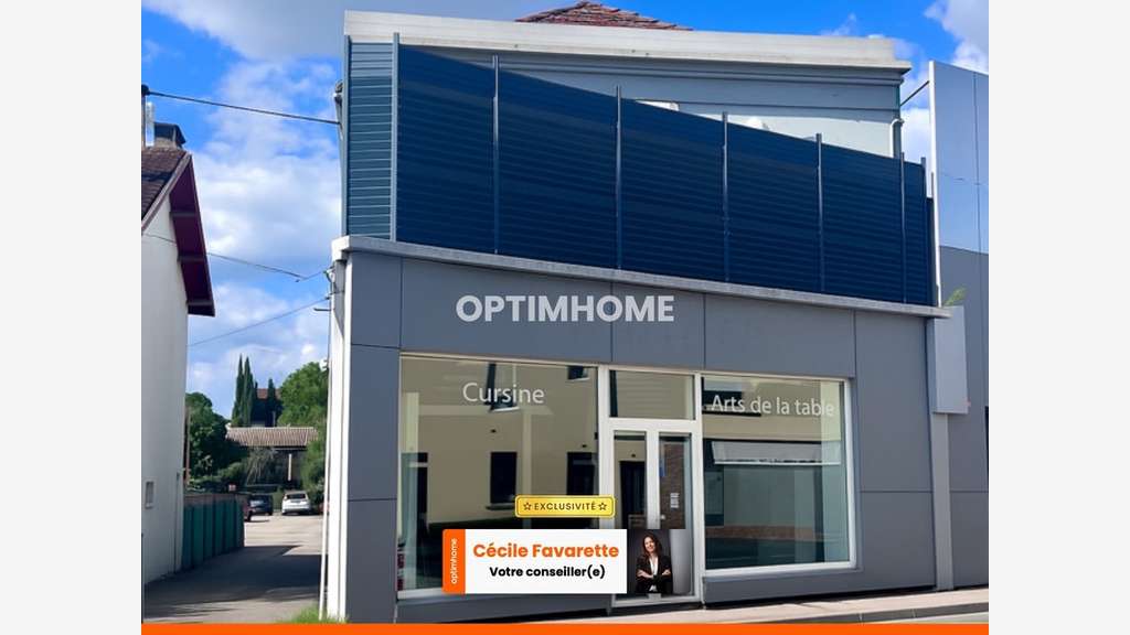 Vente local commercial 380m² centre Villeneuve Lot