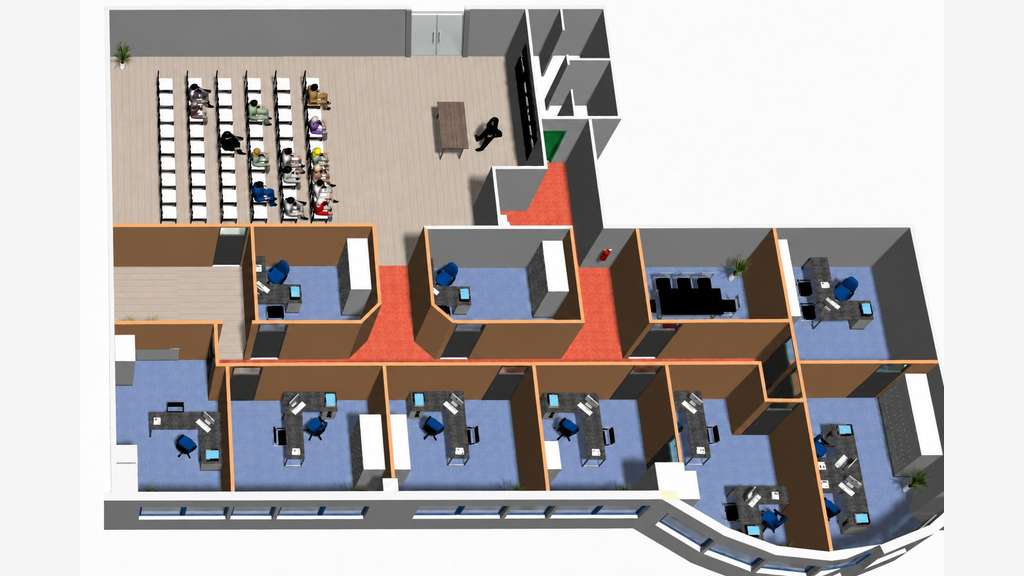 Plateau 10 bureaux 277 m² – Colmar/Horbourg-Wihr