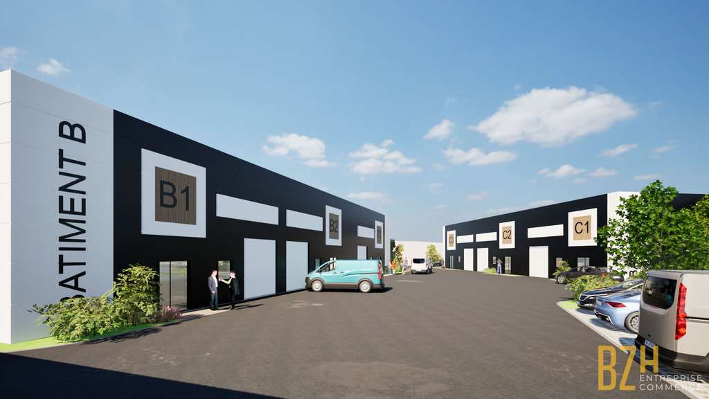 Vente local d'activité 250m² neuf sur Auray