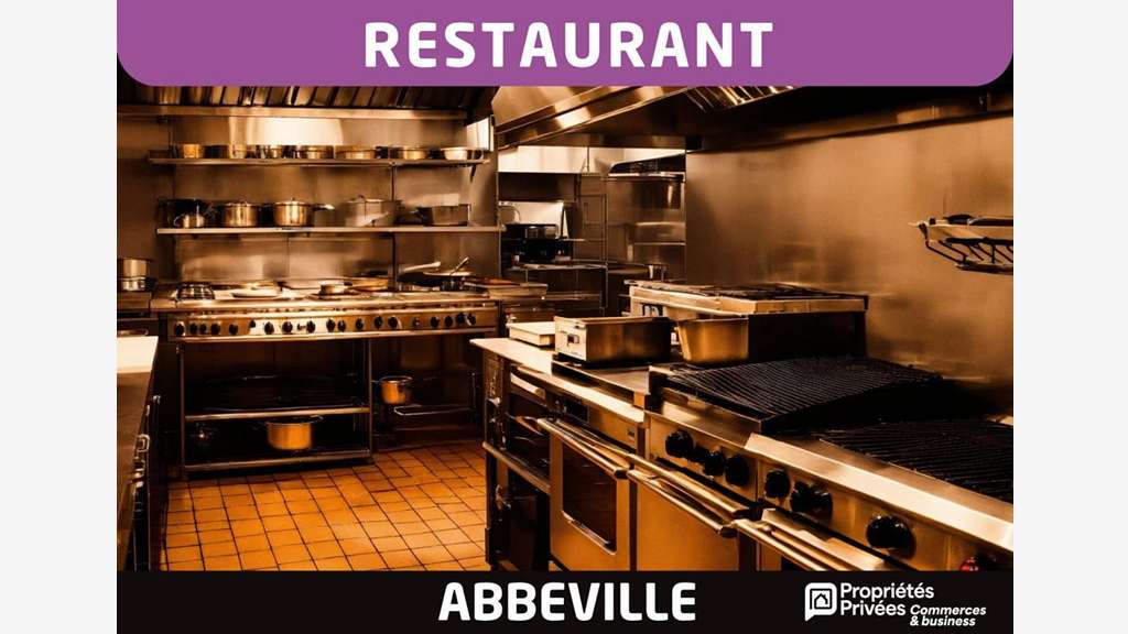 Cède murs restaurant 300m² Abbeville Baie de Somme