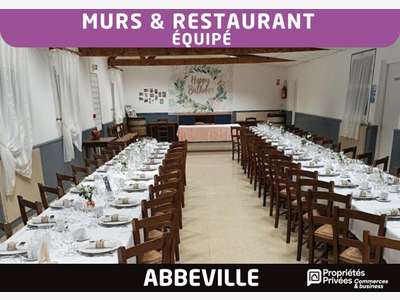 ABBEVILLE / BAIE DE SOMME - MURS & RESTAURANT