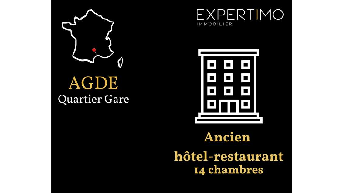 DEPT 34 - AGDE - ANCIEN HOTEL-RESTAURANT, Possibil