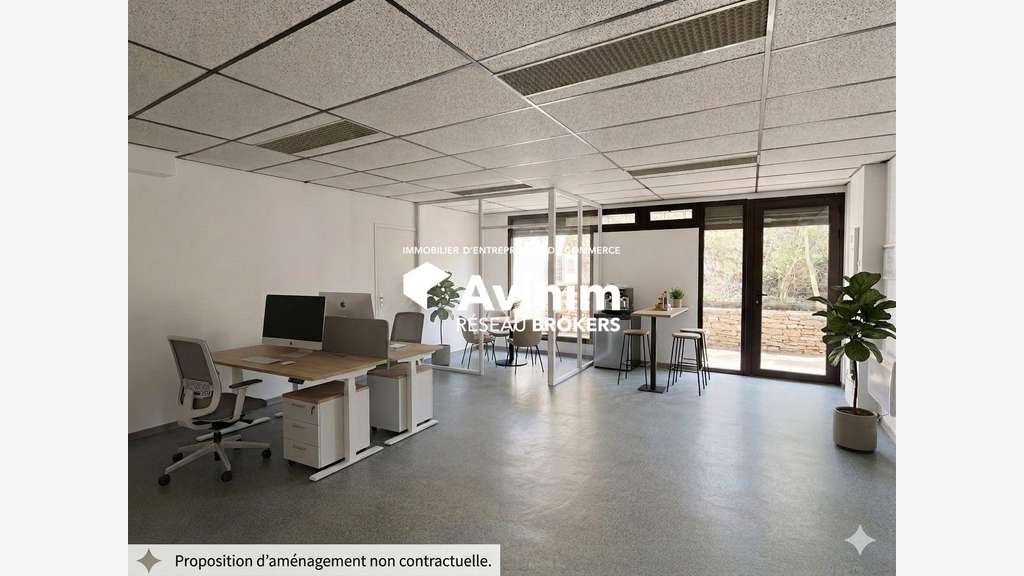 Local professionnel 60m² Aix secteur Pont de l'Arc