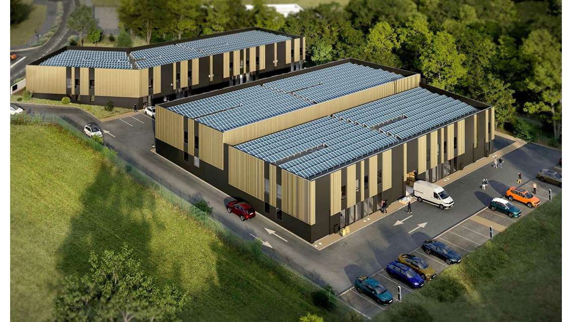 Vente cellule d'activité neuve 217m² à Angers