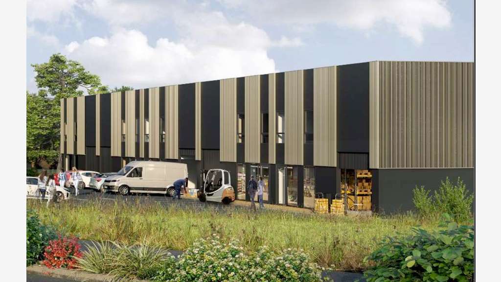 Vente cellule d'activité neuve 217m² à Angers