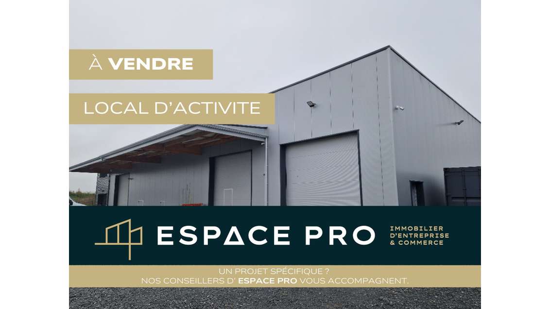 A vendre local d'activités de 680m² à Argences