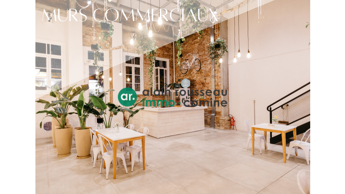 A vendre murs commerciaux 260m² sur Angers